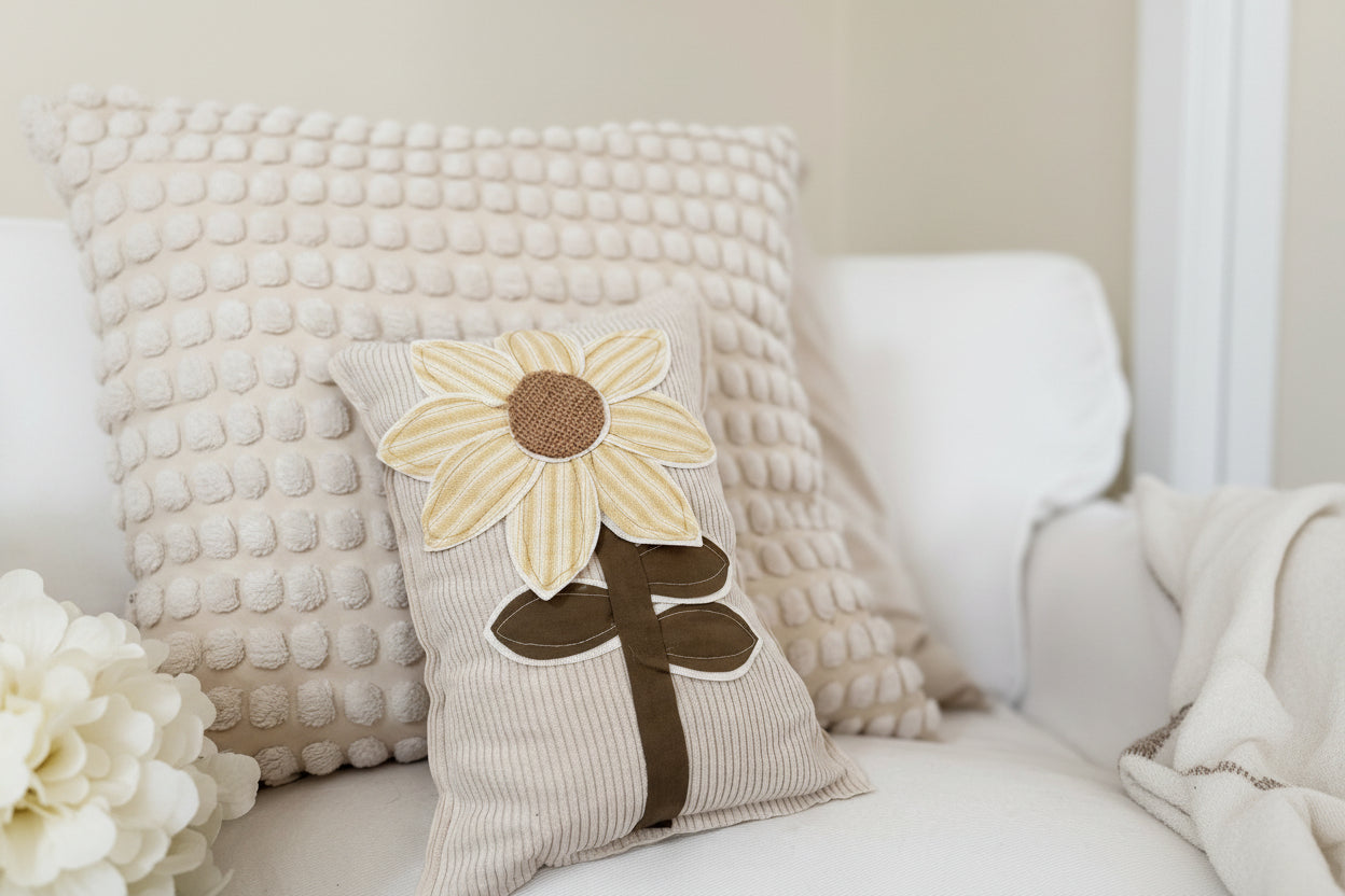Sunflower Pillow