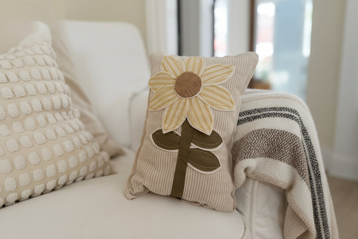 Sunflower Pillow