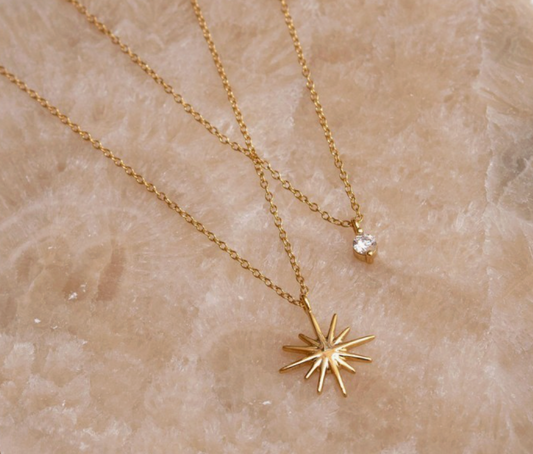 Layered Star Necklace